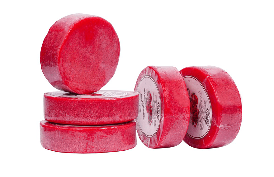 pomegranate Sponge Soap 1 Pc - With Pomegranate Extract - Image 1